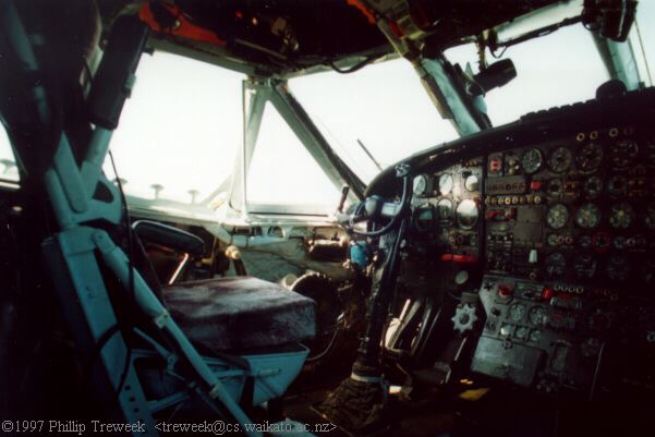 Cockpit -left hand seat
